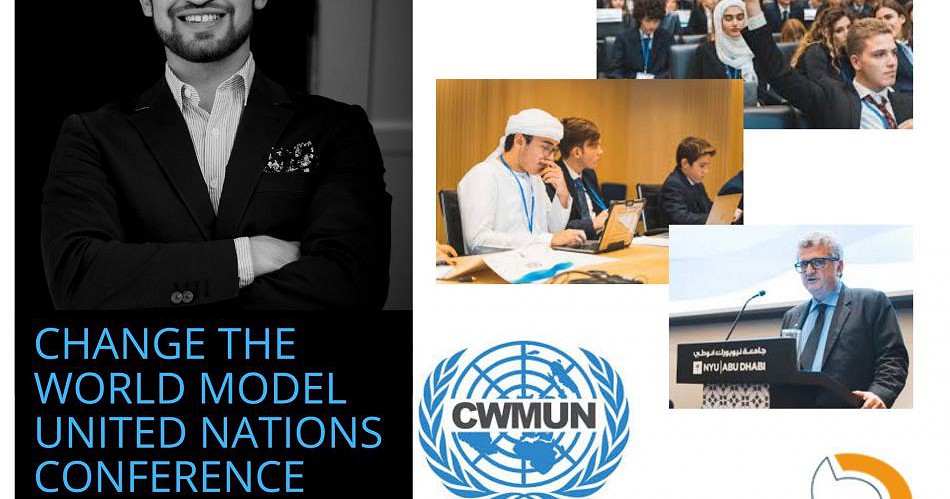 Help Mahmud to join the 2020 CWMUN conference in Abu Dhabi